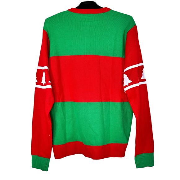 Forum Novelties Football Ugly Christmas Sweater L/XL - Picture 3 of 9